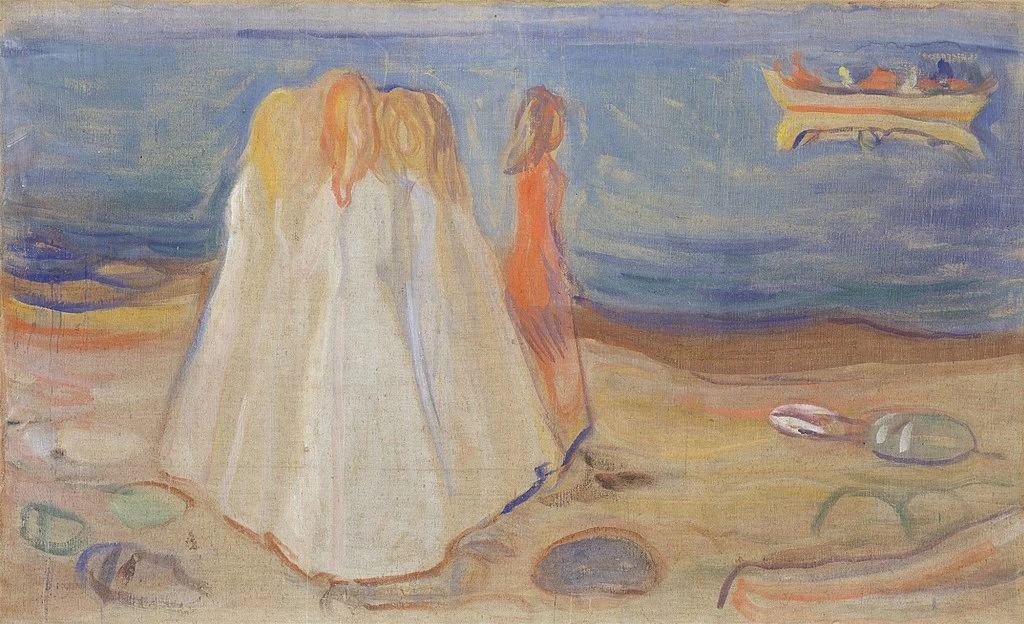 Ragazze al mare - 1906